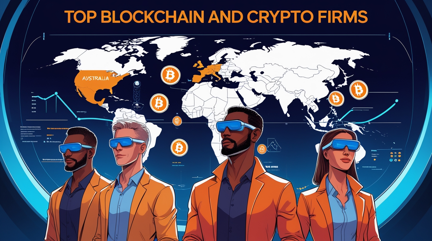 Top Blockchain and Crypto Firms Dominating AU, USA, and UK Markets